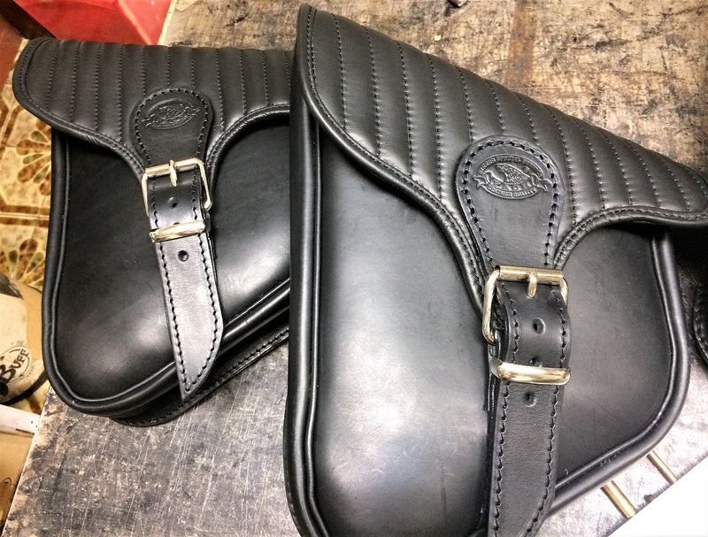 BORSA "PACH" CHOPPERS LATERALE - ATTACCO PER TUTTI I SOFTAIL -