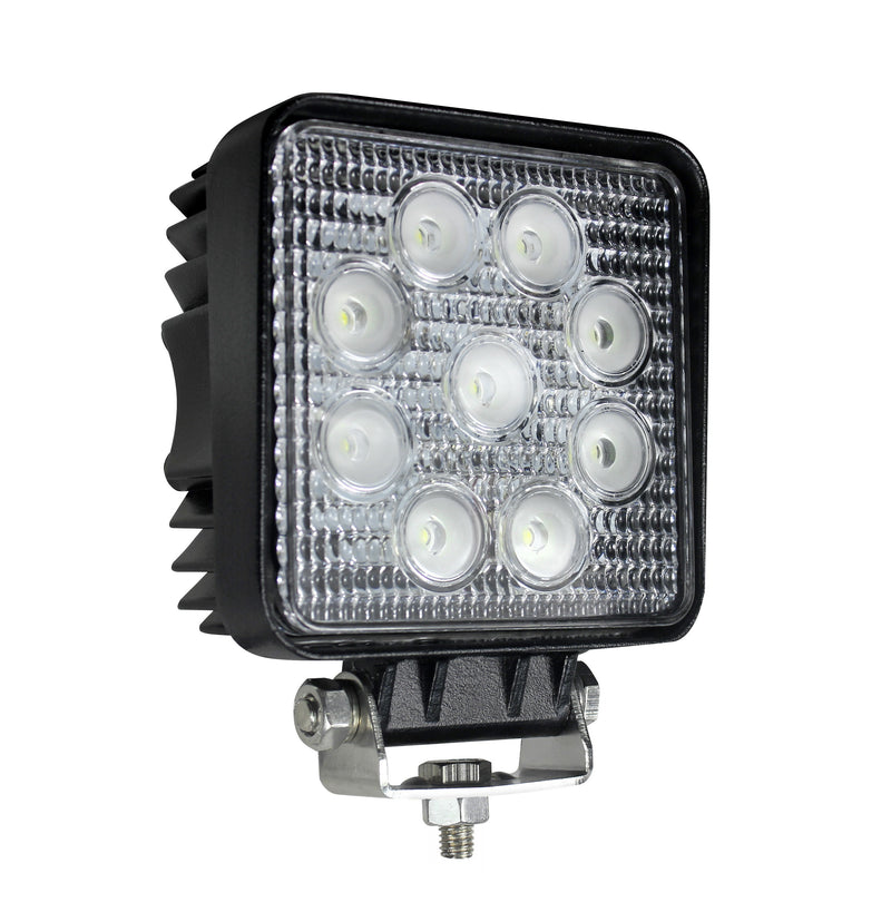 FARO LED QUADRATO PER JEEP WRANGLER 27W