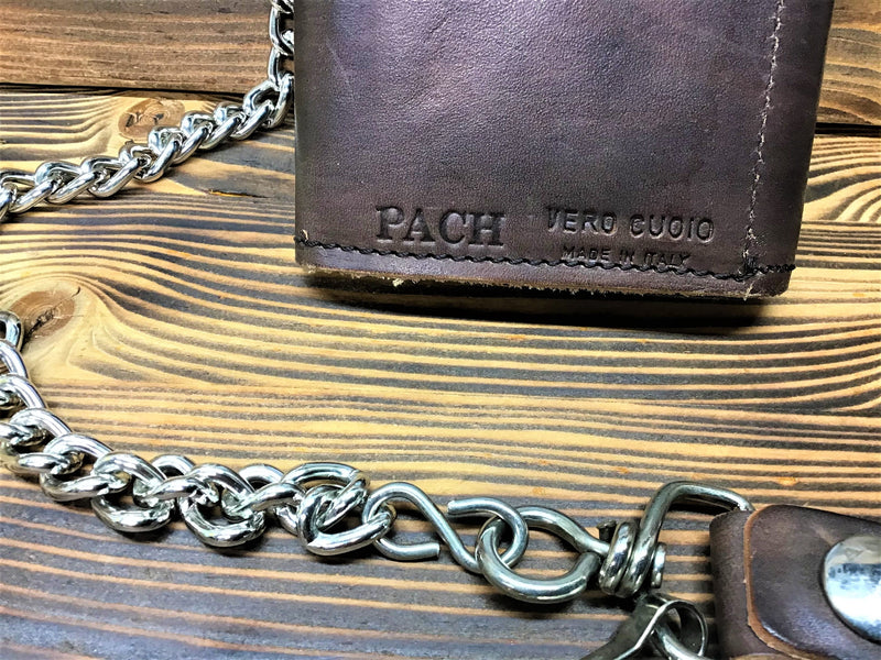 PORTAFOGLIO LINEA "PACH" UOMO BIKER WALLET-CRAZY CHOPPER-