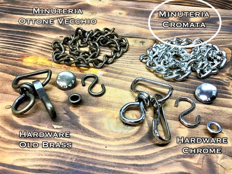 PORTAFOGLIO LINEA "PACH" UOMO BIKER WALLET-CRAZY CHOPPER-