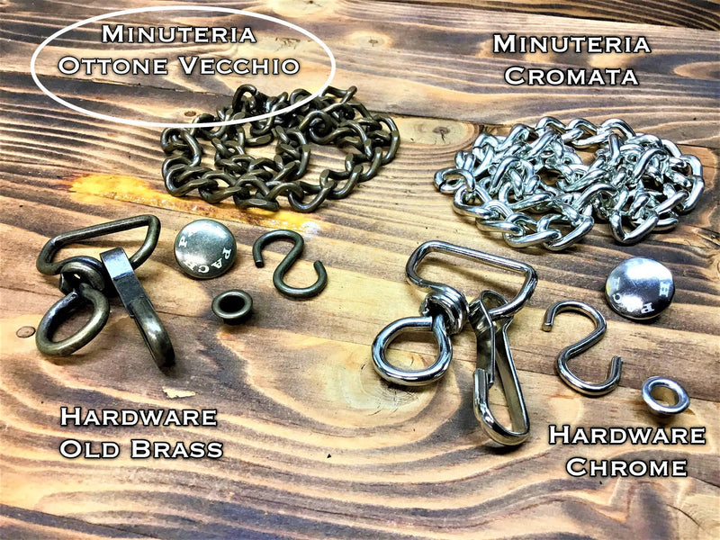 PORTAFOGLIO LINEA "PACH" UOMO BIKER WALLET-CRAZY CHOPPER-