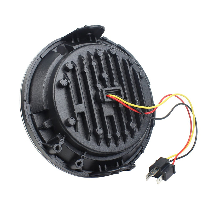 FARO ANTERIORE LED 7" CON HALO - ATTACCO PER HONDA