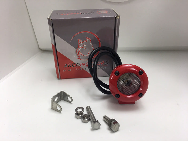 FARETTO AUSILIARE 15 W -ROSSO  - SUPER POTENTE