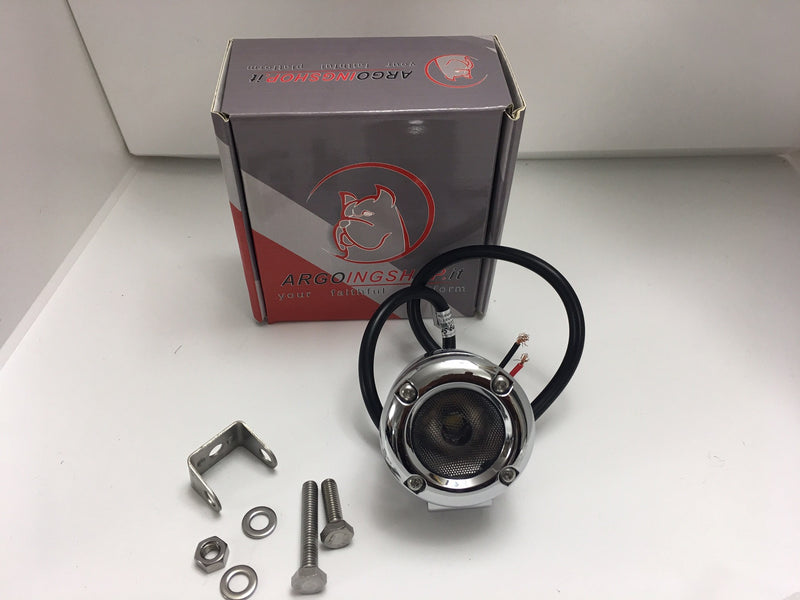 FARETTO AUSILIARE 15 W - CROMATO - SUPER POTENTE