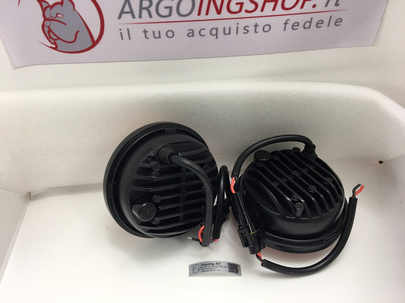 SET FARETTI  A LED ANTERIORI  ANTINEBBIA - 4,5" ARANCIO -