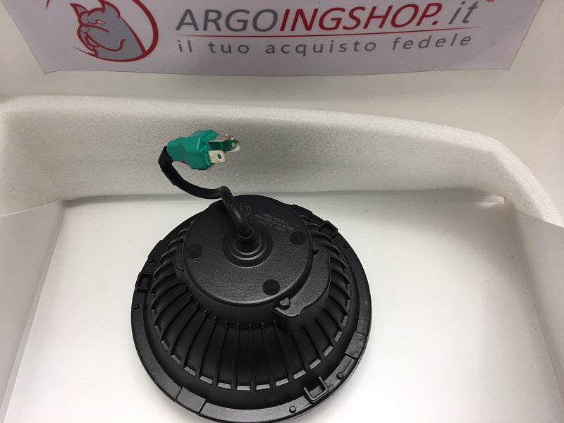 FARO LED RETROILLUMINATO 7" - SFONDO NERO -