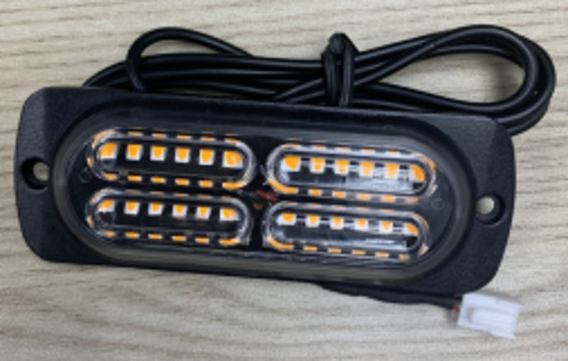 KIT 4 FARETTI DI SEGNALAZIONE/LUCE EMERGENZA A LED