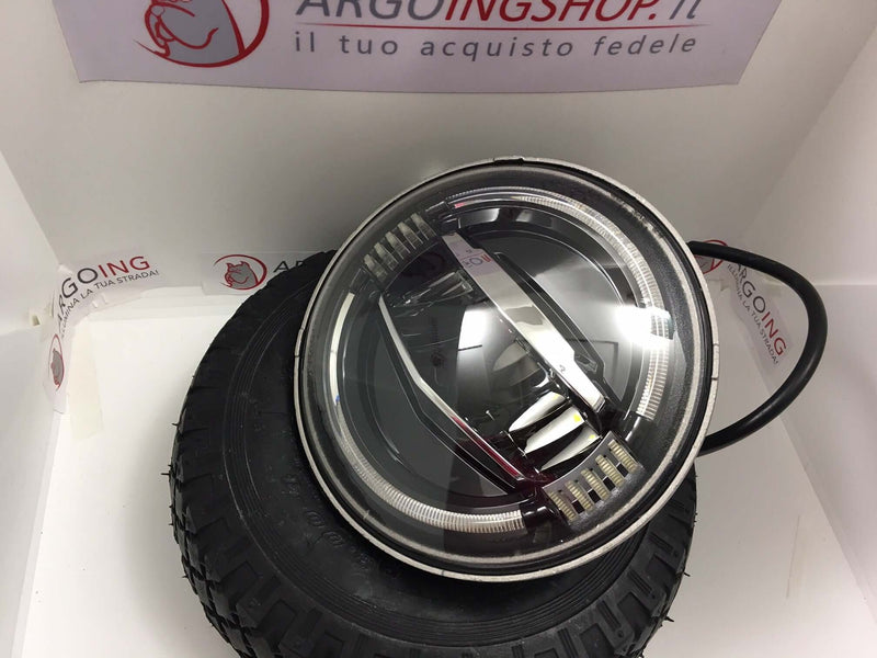 FARO LED " BOB " 7 POLLICI CROMATO PER JEEP RENEGATE