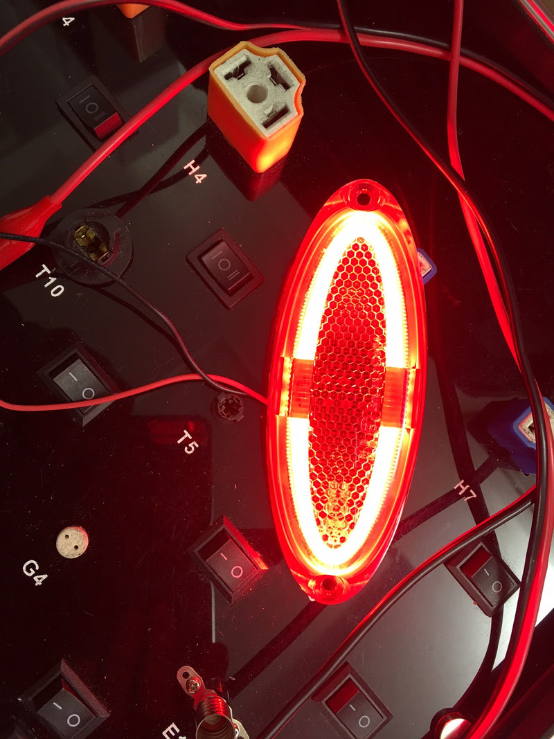 LUCE A LED DI INGOMBRO A LED ROSSO 4W