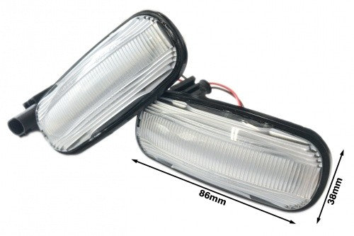 set /Kit Freccia Laterale a Led Side Marker Per Land Rover Defender Freelander