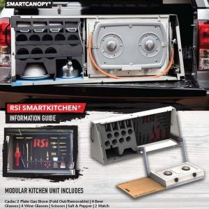 RSI SMARCAP CAMP KITCHEN-CUCINA DA CAMPO PER PICK UP MID SIZE